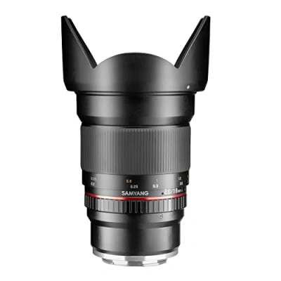Immagine di Samyang Obiettivo 16mm F/2.0 ED AS UMC CS per Fuji X, Nero