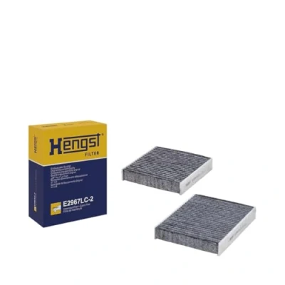 Immagine di HENGST FILTER E2967LC 2 Filtro abitacolo al carbone attivo 152 157 30 PEUGEOT: 2008 Station Wagon, 208 I Hatchback, 207 Hatchback