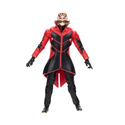 Immagine di Sonic The Hedgehog 3 Movie Action Figure 5 pollici Ivo Robotnik Collector Toy Figure, altamente articolato per ragazzi e ragazze, prodotto con licenza ufficiale