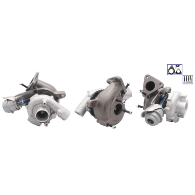 Immagine di ELSTOCK 91 0243 Turbina Turbocompressore a gas scarico, elemento di regolaz. (attuatore) regol. pneumatica con guarnizioni