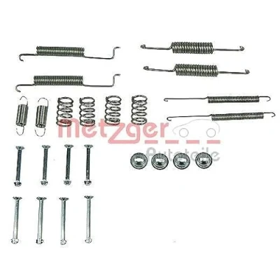 Immagine di METZGER 105 0569 Kit accessori, Ganasce freno VOLKSWAGEN: Lupo / 3L, Passat B2 Variant, Polo III Hatchback, AUDI: A2