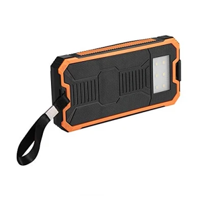 Immagine di ciciglow Power Bank Kit, 20000mAh Ricarica Rapida Dual USB Polar Mobile Case Kit Fai da Te, Custodia Portatile Impermeabile Mobile(Arancia)