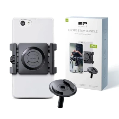 Immagine di SP CONNECT Micro Stem Mount Pro con morsetto universale SPC+ Supporto per cellulare manubrio della bicicletta smartphone