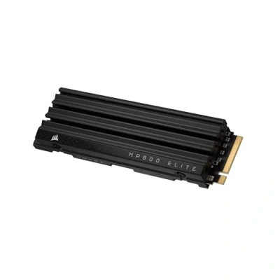 Immagine di Corsair MP600 ELITE 1TB M.2 PCIe Gen4 x4 NVMe SSD con Dissipatore Incluso 2280 Fino a 7.000 MB/sec in Lettura Sequenziale NAND 3D TLC ad Alta Densità Nero