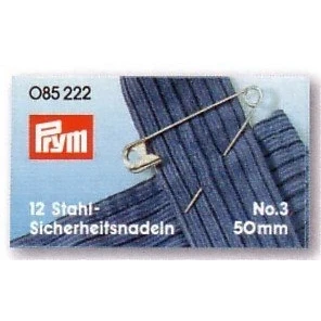 Immagine di Prym 085224 Spille di sicurezza ST 27/38/50 mm, colore: Argento