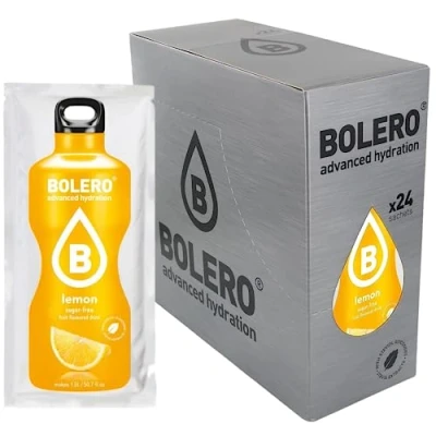Immagine di BOLERO Drinks 72 bustine da 9 grammi gusto Lemon Preparato istantaneo per Bevande con Stevia e Vitamina C Senza Zucchero