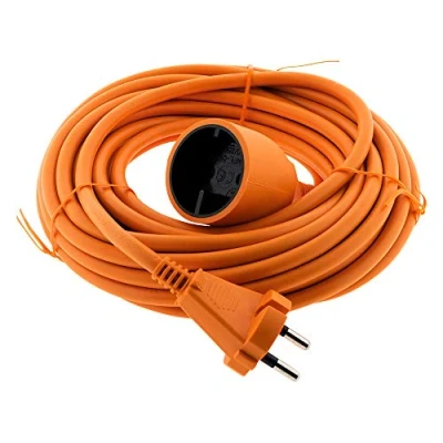 Immagine di Prolunga 16 A HO5VV F 2P senza terra 2 x 1,5 Arancione 10 m