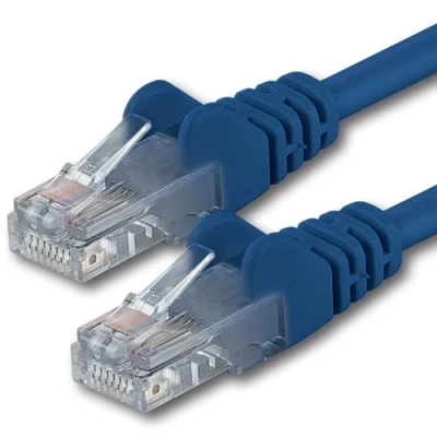 Immagine di 1aTTack.de 15m blu 1 pezzo Rete Cavi Cat6 CAT 6 250MHz non contiene alogeni compatibile con 5e / CAT6a CAT7 10/100 1000/10000 Mbit/s