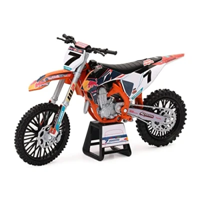 Immagine di Moto New Ray 1:12 Compatibile con KTM 450 SX F Red Bull #7 Aaron Plessinger 58363
