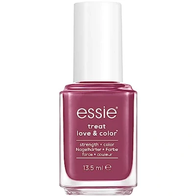 Immagine di Essie Smalto Semipermanente Rinforzante Treat, Love &amp; Color, Trattamento Cura e Colore, Mauve tivation, 13,5 ml