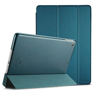 Immagine di Smart Cover per iPad Mini 1 2 3, ProCase Custodia Ultra Sottile Leggero, Support Auto Sveglia/Sonno,con Retro Smerigliato Semi trasparente 7.9&quot; 1, 2, 3 Teal