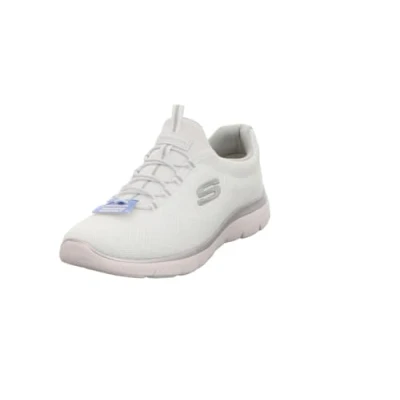 Immagine di Skechers Summits, Scarpe da Ginnastica Donna, White Mesh Silver Grey Trim, 36.5 EU