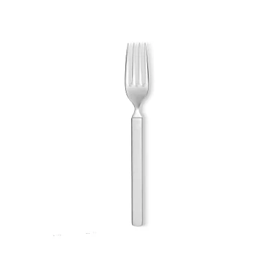 Immagine di Alessi 4180/2 Dry Forchetta da Tavola in Acciaio Lucido con Manico Satinato, Set 6