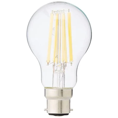 Immagine di OSRAM LED Star Classic A100, lampada a filamento chiaro forma di lampadina, base B22d, bianco freddo (4000K), sostituzione lampadine tradizionali da 100W, confezione 1