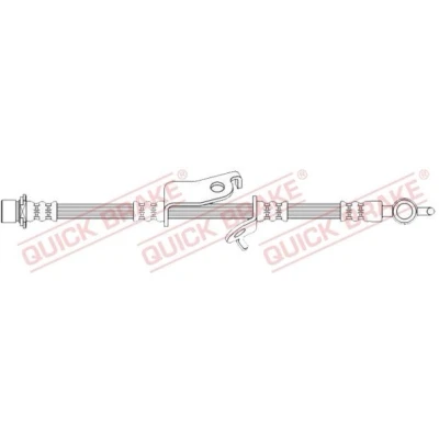 Immagine di QUICK BRAKE 50.727 Tubi Freno 721mm con filettatura interna