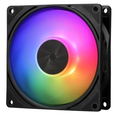 Immagine di Thermalright TL P9 S ventola per PC portatile ARGB nera, 92 mm, specifiche silenziosa, velocità 2200 giri/min,