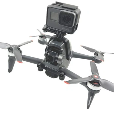 Immagine di MotuTech Supporto di estensione superiore per DJI FPV Drone Collegare fotocamera panoramica Action Camera Accessori GOPRO Hero 9 8 ecc VR