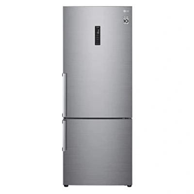 Immagine di LG GBB567PZCMB Frigorifero Combinato Total No Frost, 462L, Larghezza 70cm, Wi Fi, Door &amp; Linear Cooling, Cassetto Fresh Balancer, Display esterno, Compressore Smart Inverter, Diagnosis, Inox