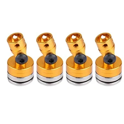 Immagine di Supporti del Corpo Magnetico RC,1/10 RC Accessori in alluminio per modello auto SCX10 4WD 1:10(giallo)