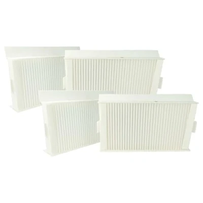 Immagine di vhbw set di Filtri compatibile con Zehnder ComfoAir 180 sistema ventilazione dell&#039;aria G4 / F7 (4 pezzi), 24 x 12 5 cm, bianco