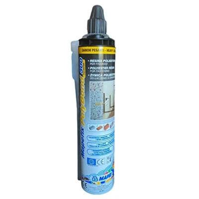 Immagine di Ancorante chimico per muratura MAPEI Mapefix Polybond 300 resina poliestere fissaggi calcestruzzo e murature