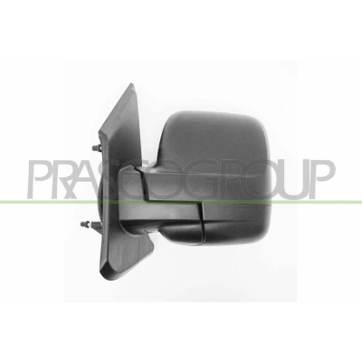 Immagine di Specchietto retrovisore esterno Prasco FT9007004 Sx nero manuale senza tinta, asferico RENAULT: Trafic 3, 3 Bus, OPEL: Vivaro B Van