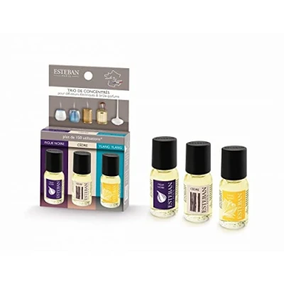 Immagine di Esteban Selezione Tris di concentrati profumo Figue Noire Cedre Ylang 3 x 15 ml