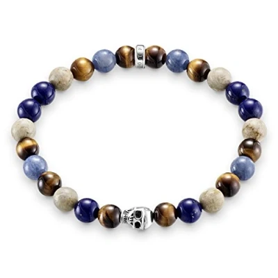 Immagine di Thomas Sabo Bracciale Elastico da Uomo Argento 925