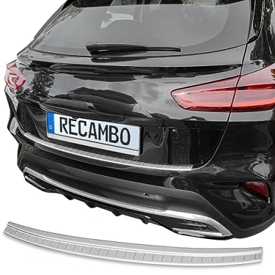 Immagine di Protezione paraurti in acciaio inox opaco compatibile per Kia XCeed X Ceed anno di costruzione dal 2019 &gt; qualità premium RECAMBO