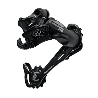 Immagine di SRAM Deragliatore Posteriore X.5 9 velocità, Nero (Schwarz), Gabbia Media
