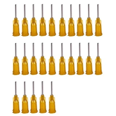 Immagine di siringa in plastica Luer Lock, punta smussata 15G, strumenti per di misurazione misurare, lucidalabbra, riempimento liquido, erogazione, artigianato fai da te, applicatore colla