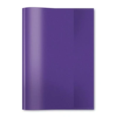 Immagine di HERMA Copertina trasparente per quaderni, formato A5, realizzata in plastica resistente e lavabile, scuola, viola 7486