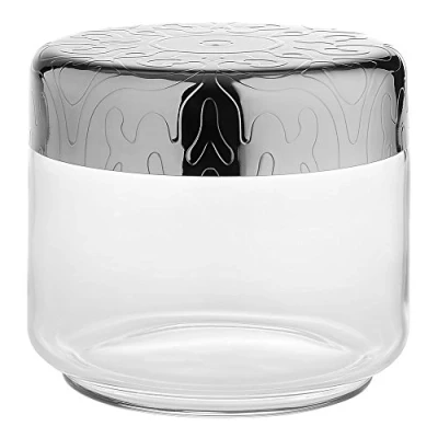 Immagine di Alessi Dressed Barattolo con Coperchio Ermetico, 3.75&quot; h x 4.25&quot; d