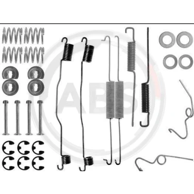 Immagine di A.B.S. 0624Q Kit accessori, Ganasce freno