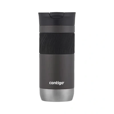 Immagine di Contigo Byron 2.0 mug termico, in acciaio inox, chiusura SNAPSEAL, tazza caffè da viaggio, tenuta stagna 100%, coperchio lavabile lavastoviglie, senza BPA, tiene il caldo fino a 6 ore, 470 ml