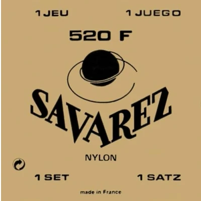 Immagine di Savarez 520 F High Tension G3w Set di corde per chitarra, colore: Rosso