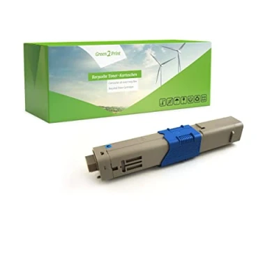 Immagine di Green2Print Toner ciano 1500 pagine sostituisce OKI 46508715 per MC363DN, MC363, C332DNW, C332DN, C332
