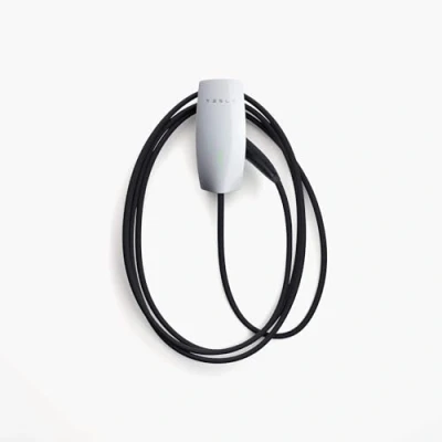 Immagine di TESLA Connettore a Parete Caricabatterie Universale Tipo 2 Fino 22kW Monofase e Trifase Cavo da 7,3 m Incluso Interno/Esterno