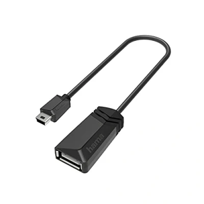 Immagine di Hama USB 2.0 Adattatore [1x Spina A 1x Mini AB 2.0]