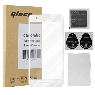 Immagine di Cadorabo Pellicola Protettiva Copertura Completa Compatibile con Huawei Nova in Trasparente Bianco Vetro di Protezione del Display (Tempered) durezza 9H compatibilità 3D Touch