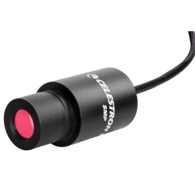 Immagine di Celestron 44422 Digital USB HD Microscope Imager, Sensore 5MP CMOS, Mac &amp; Windows Compatibile, Nero