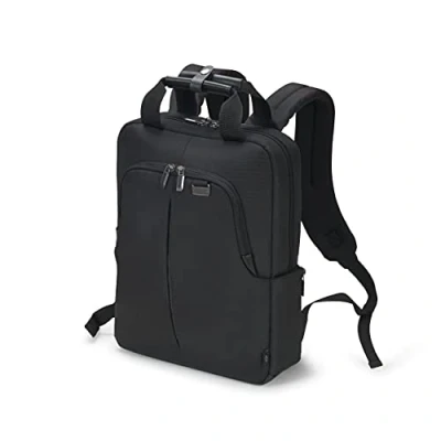 Immagine di DICOTA ECO Slim PRO 12 14,1 Zaino con scomparto richiudibile per computer portatile, colore nero