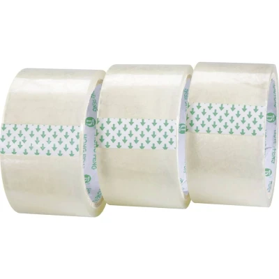 Immagine di TOOLCRAFT 1563956 Nastro per imballaggio universale Trasparente (L x L) 50 m 48 mm 3 pz.