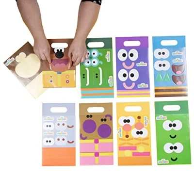 Immagine di amscan Hey Duggee 9908522 Sacchetti di carta personalizzabili, confezione da 8, Cartoni animati, Multicolore, 1 count (Pack of 8),