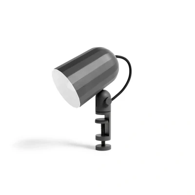 Immagine di HAY Noc Clamp lampada LED a morsetto, grigio scuro