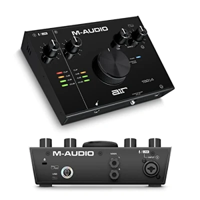 Immagine di M Audio AIR 1924 Scheda Esterna USB, Interfaccia per Registrazione Professionale su Mac o PC con Pacchetto Software incluso