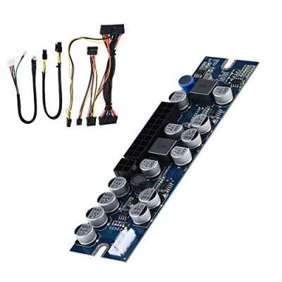 Immagine di DC 12 V 300 W Módulo de Fuente Alimentación PC Protección Completa Portátil PSU Profesional Con 24Pin Connect/AUX/SATA Cable Para Mini ITX y 1U Case