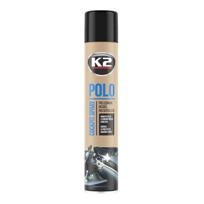 Immagine di K2 Car Cockpit spray, a lunga durata, cruscotto Shiner, profumo di limone 750 ml