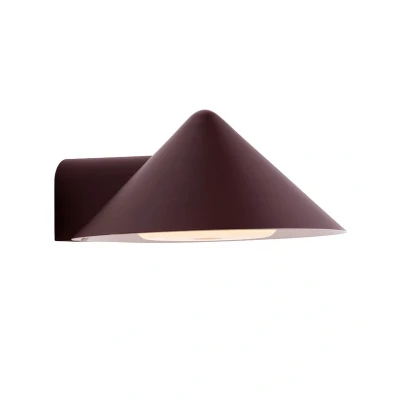 Immagine di FRANDSEN Applique a LED Grasp, rosso scuro, larghezza 15 cm