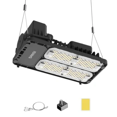 Immagine di SANSI Lampada per Piante LED 100W, da Coltivazione a Spettro Completo 3000K 5000K 660nm 760nm, Luce Dimmerabile IP54 Impermeabile Interno
